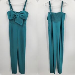 Women's Lilly Pulitzer Kavia Host A Green Jumpsuit Size 6 NEW A9